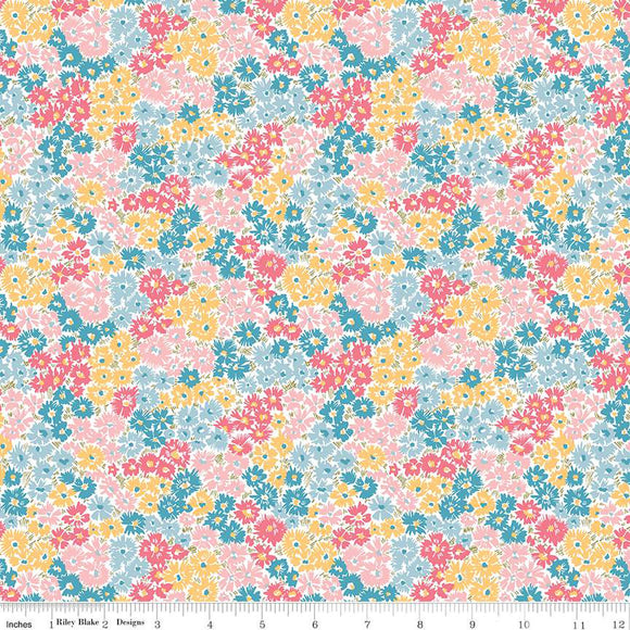 Liberty of London London Parks Collection - Kensington Confetti in Sunset