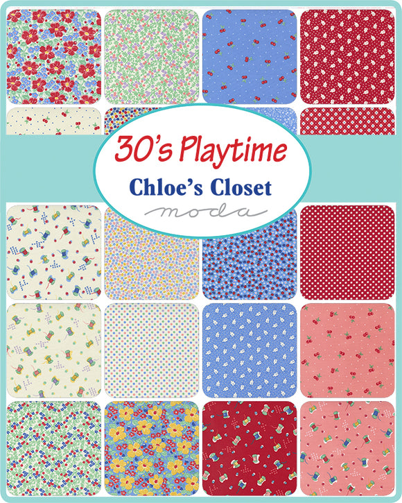 Charm Pack - 30's Playtime by Chloe's Closet for Moda
