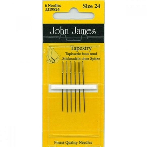 John James JJ19824 - Tapestry Needles Size 24
