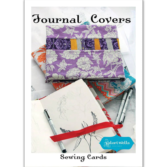 Mini Sewing Card Patterns - Journal Covers by Valori Wells
