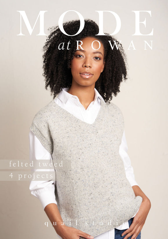 Rowan Knitting Pattern Booklet - 4 Projects Felted Tweed Collection by Quail Studio