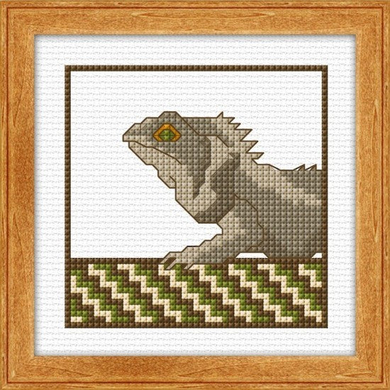 CraftCo Cross-stitch kit - Tuatara