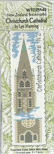 CraftCo Cross-stitch bookmark kit - Christchurch Cathedral
