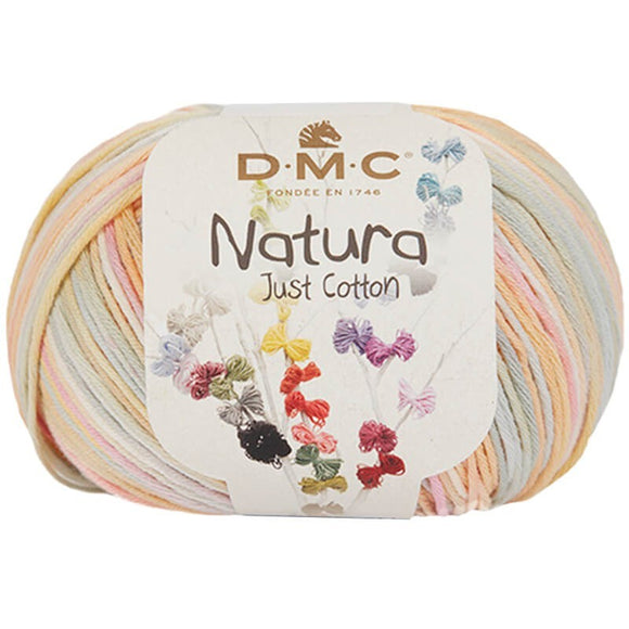 DMC Natura Just Cotton - 4-ply / Fingering Weight - Variegated Colour Effects