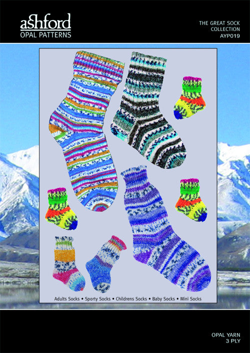 Opal Yarn pattern - The Great Sock Collection