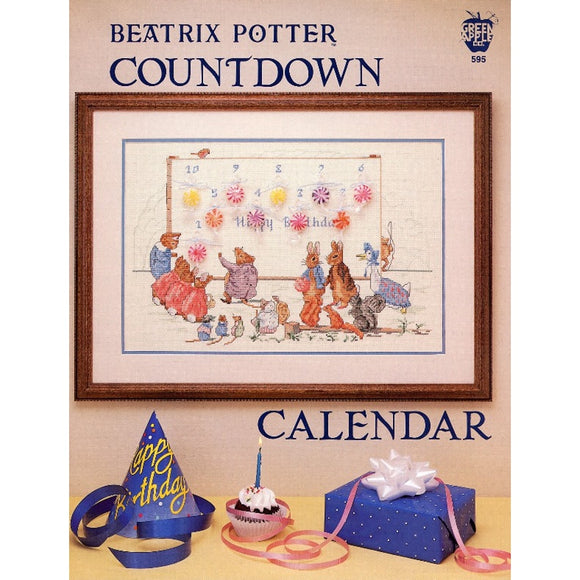Cross-stitch chart - Beatrix Potter's Countdown to your Birthday Calendar