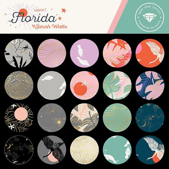 Charm Pack - Florida Volume 2 By Sarah Watts for Ruby Star Society