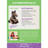 Funky Friends Soft Toy Pattern - Horsey Horse & Unicorn