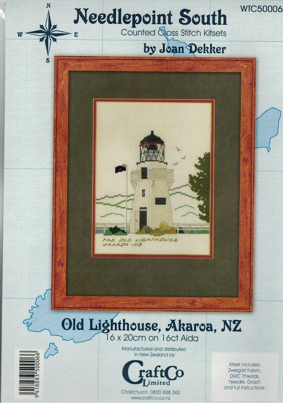 CraftCo Cross-stitch kit - Akaroa Lighthouse