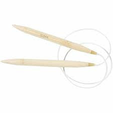 CraftCo Bamboo Circular Knitting Needles - 80 cm