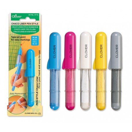 Clover - Chaco pens and refill cartridges in multiple colours