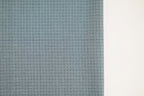 Medium blue fabric with a pre-printed grid for Sashiko embroidery.