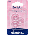 Hemline Bobbins - Standard size, Plastic