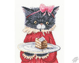 RTO Cross Stitch Kit There were Cats Collection - I Bring Happiness