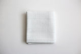 Daruma - Sashiko Fabric with Pre-printed Grid - White