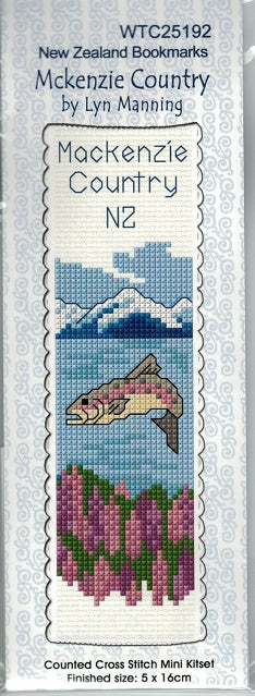 CraftCo Cross-stitch bookmark kit - Mackenzie Country