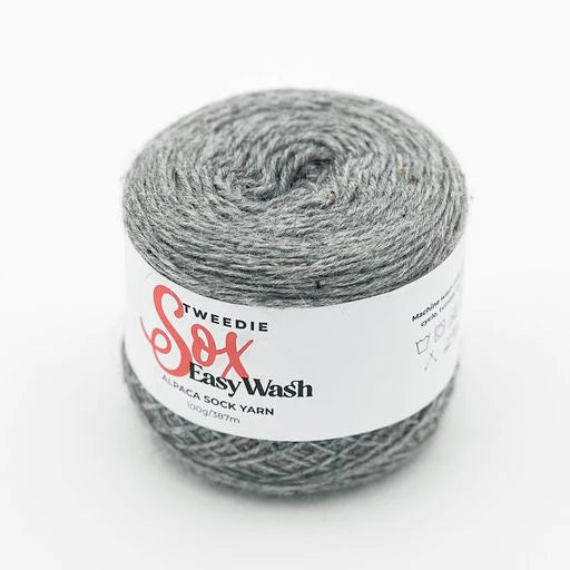 Tweedie Sox EasyWash Sock Yarn - Alpaca/Nylon/Donegal Tweed - 3-ply / Light Fingering weight