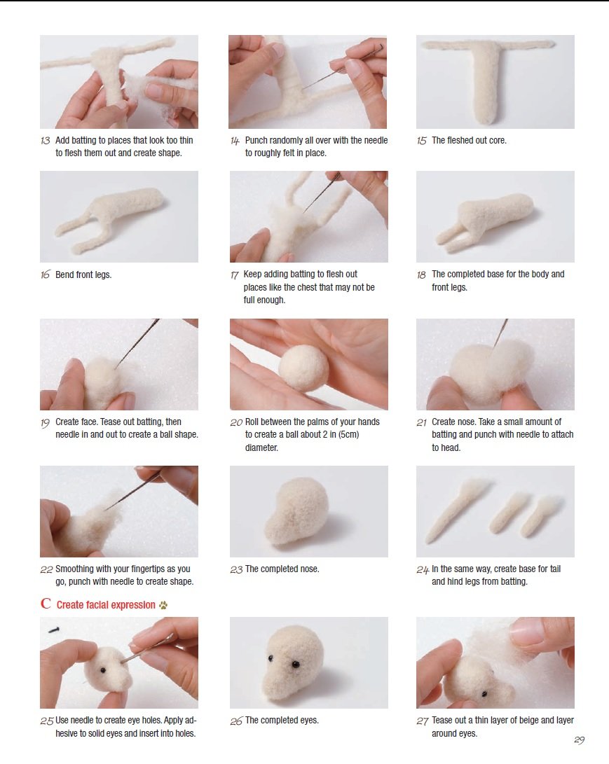 Adorable Felted Animals: 30 Easy & Incredibly Lifelike Needle Felted Pals