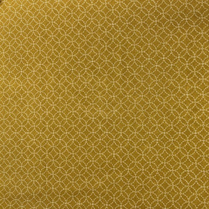 Marui - Japenese Mini Patterned Print on Mustard Background