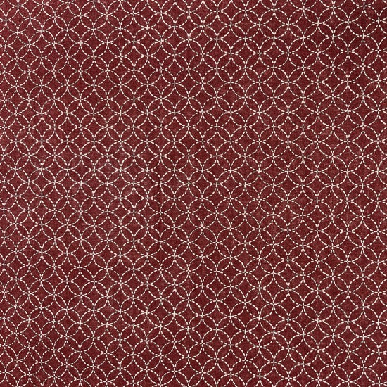Marui - Japenese Mini Patterned Print on Red Background