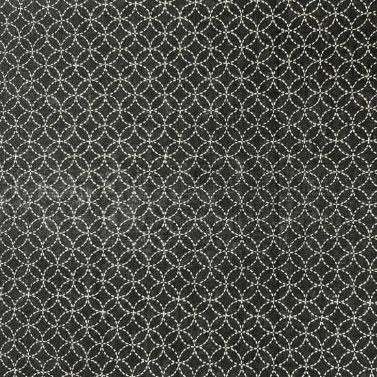 Marui - Japenese Mini Patterned Print on Black Background