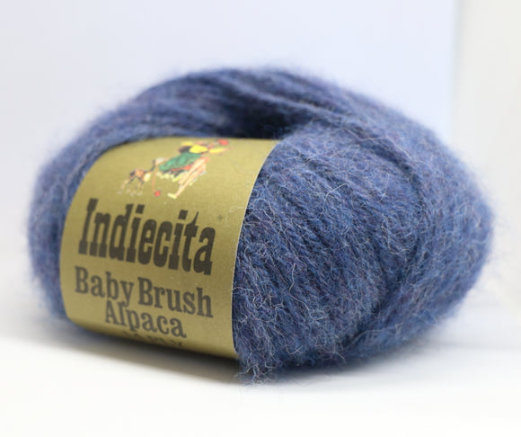 Indiecita Baby Brushed - Baby Alpaca / Nylon in 14-Ply / Chunky weight