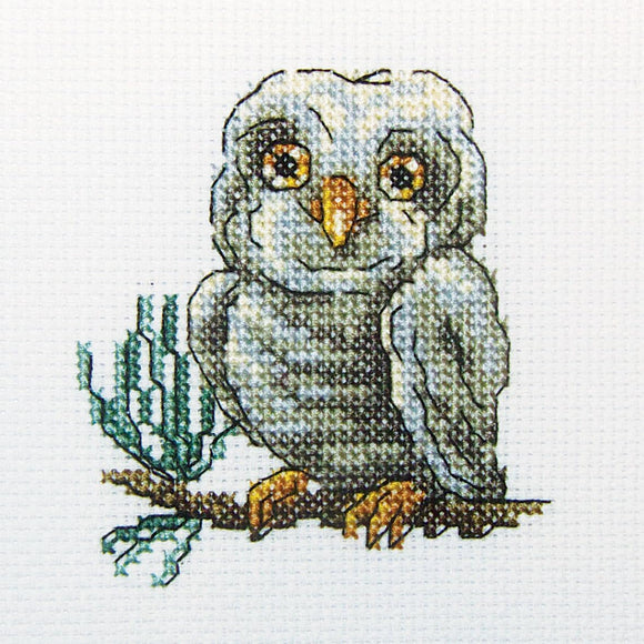 RTO Cross Stitch Kit - Owlet on Branch