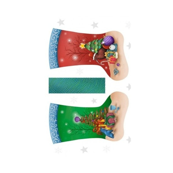 Kiwiana Christmas Stocking Panel - New Zealand Kiwi & Korora (90 cm x 50 cm)