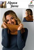 Indiecita Knitting Pattern 1559 - Adult Neck Warmer in 8-Ply / DK
