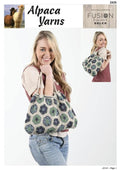 Alpaca Yarns Crochet Pattern 2435 - Crochet Bag in 4-Ply / Fingering