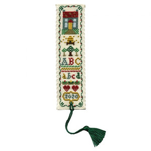 British Textile Heritage Cross-stitch Bookmark kit - Country Sampler