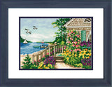 Dimensions Gold Collection Petites Counted Cross Stitch Kit - Bayside Cottage