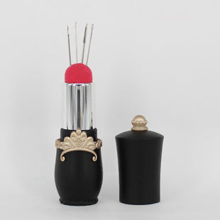 Lipstick Pin Cushion in Red or Black