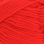 Close-up of bright red yarn