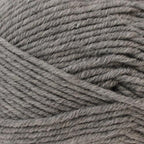 Close-up of gray yarn with a focus on texture and color.