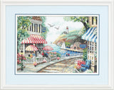 Dimensions Counted Cross Stitch Kit - Café by the Sea