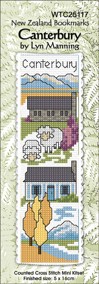 CraftCo Cross-stitch bookmark kit - Canterbury