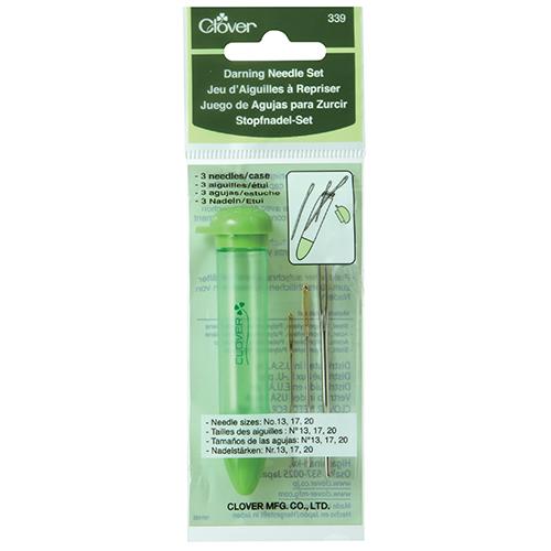 Clover darning needle set packaging on a white background