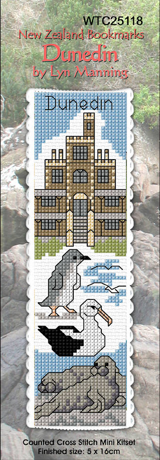 CraftCo Cross-stitch bookmark kit - Dunedin