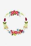 DMC Embroidery Kit - Magical Wreath (includes hoop!)