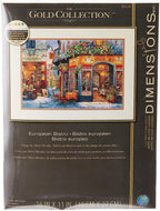 Dimensions Gold Collection Counted Cross Stitch Kit - European Bistro