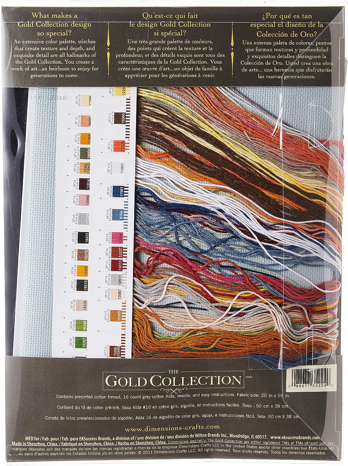 Dimensions Gold Collection Counted Cross Stitch Kit - European Bistro