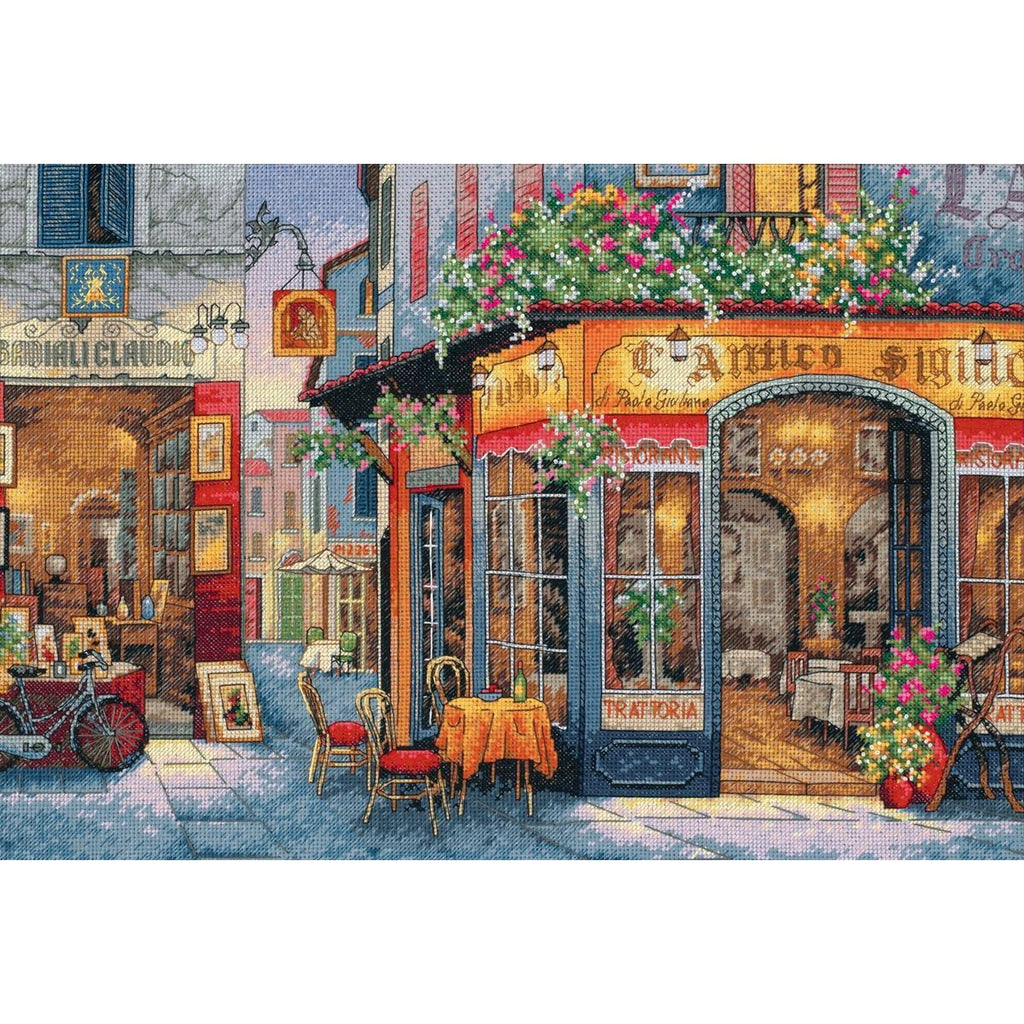 Dimensions Gold Collection Counted Cross Stitch Kit - European Bistro