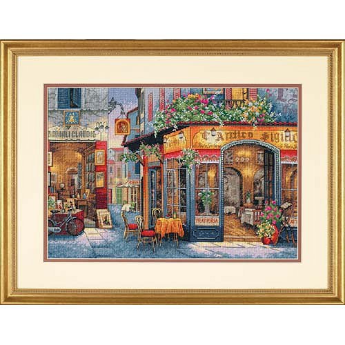 Dimensions Gold Collection Counted Cross Stitch Kit - European Bistro