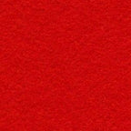 Wool rayon felt swatch in Christmas red