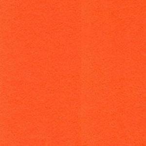 Wool rayon felt swatch in medium coral