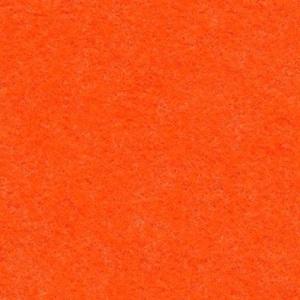 Wool rayon felt swatch in orange