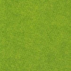 Wool rayon felt swatch in bright green