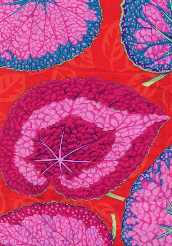 Kaffe Fassett Vintage Fabrics - Flowers in pinks & orange