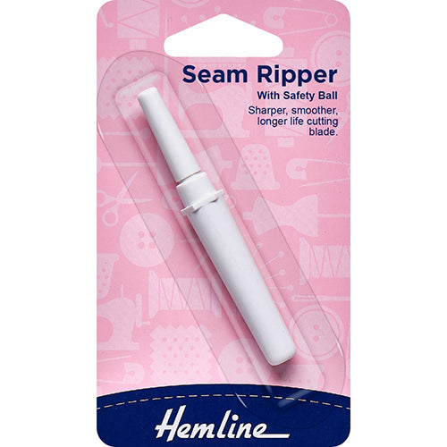 Hemline Small Stitch / Seam Ripper with safety ball